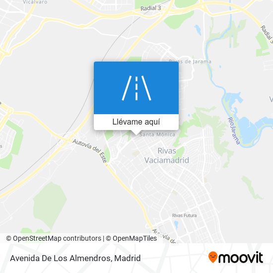 Mapa Avenida De Los Almendros