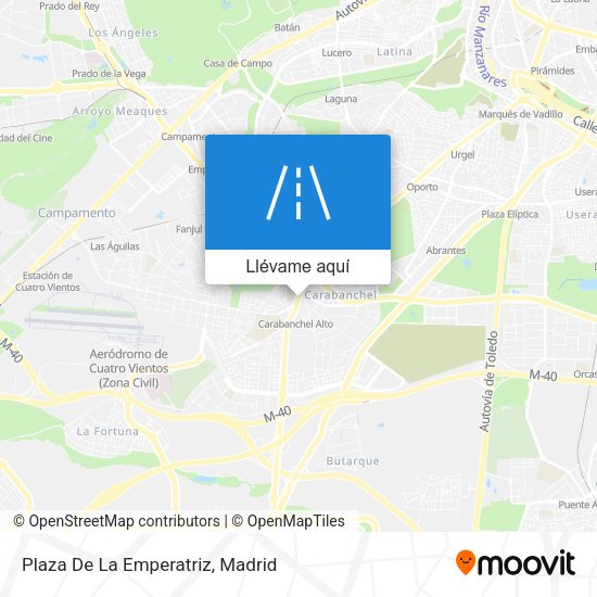 Mapa Plaza De La Emperatriz