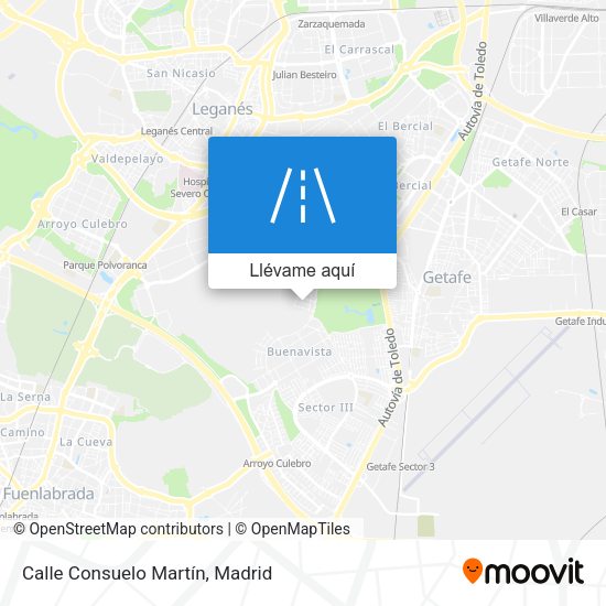 Mapa Calle Consuelo Martín