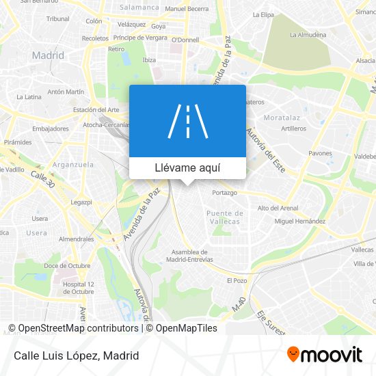 Mapa Calle Luis López