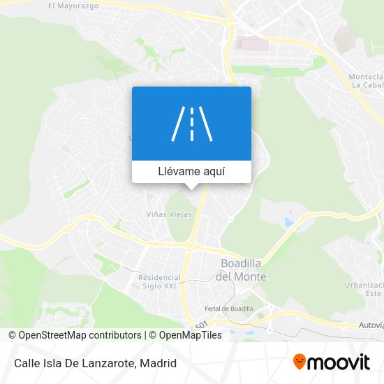 Mapa Calle Isla De Lanzarote