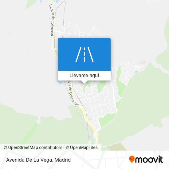 Mapa Avenida De La Vega