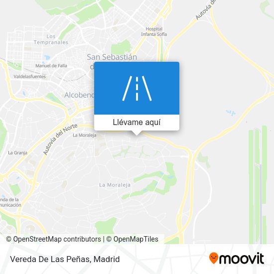Mapa Vereda De Las Peñas