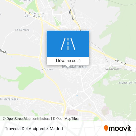 Mapa Travesía Del Arcipreste