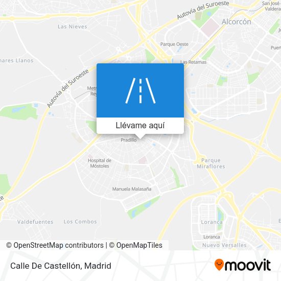 Mapa Calle De Castellón