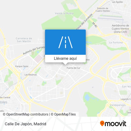 Mapa Calle De Japón