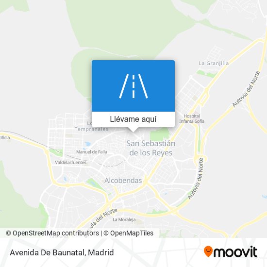Mapa Avenida De Baunatal