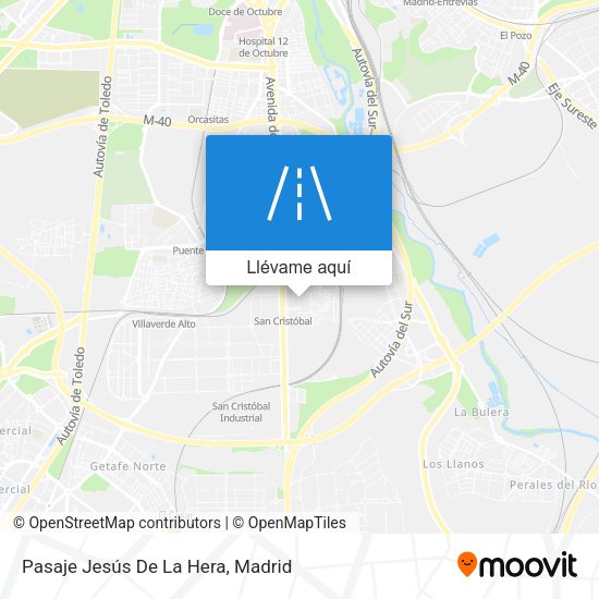 Mapa Pasaje Jesús De La Hera