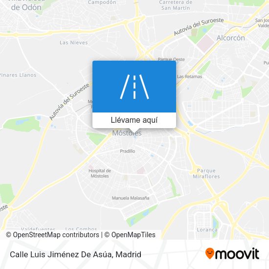 Mapa Calle Luis Jiménez De Asúa