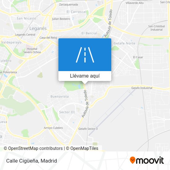 Mapa Calle Cigüeña