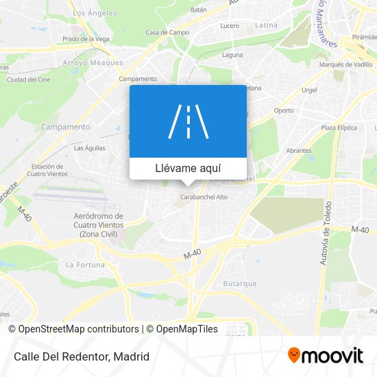 Mapa Calle Del Redentor