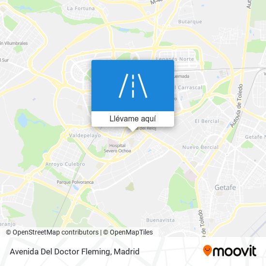 Mapa Avenida Del Doctor Fleming