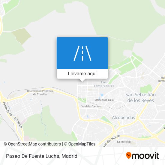 Mapa Paseo De Fuente Lucha