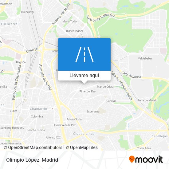 Mapa Olimpio López