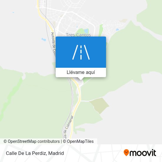 Mapa Calle De La Perdiz