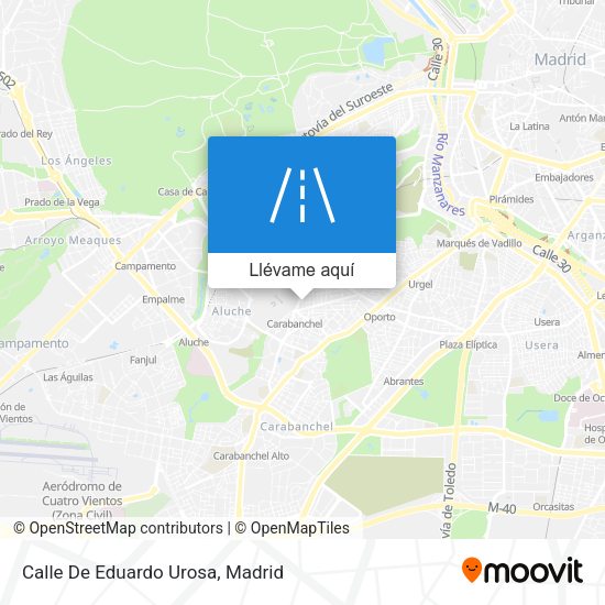 Mapa Calle De Eduardo Urosa