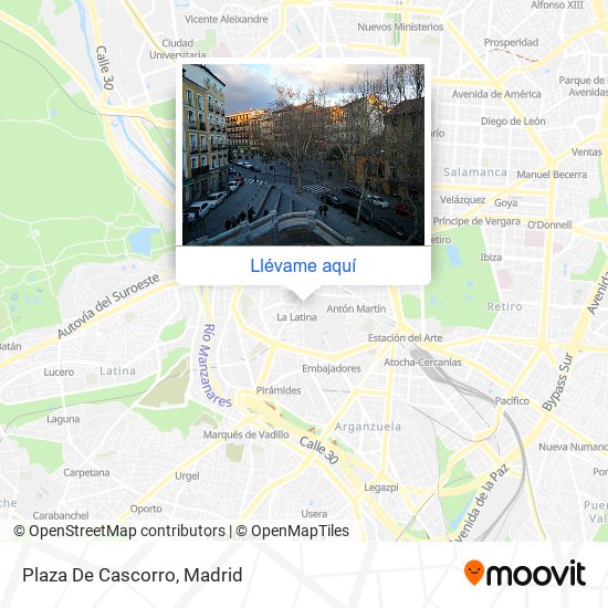 Mapa Plaza De Cascorro