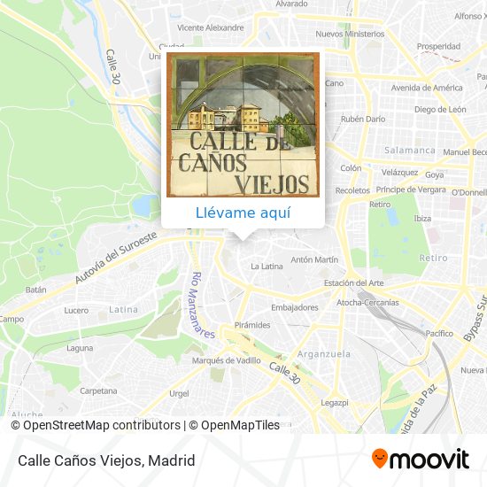 Mapa Calle Caños Viejos