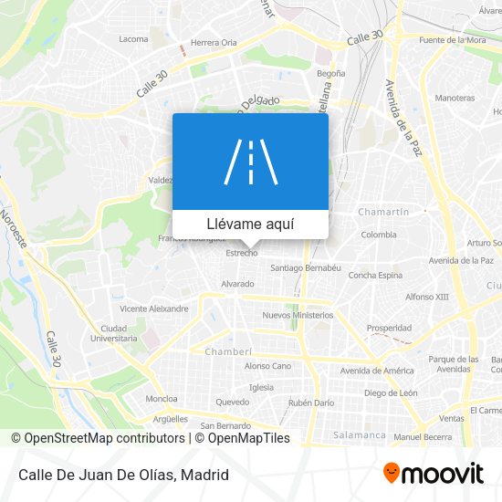 Mapa Calle De Juan De Olías