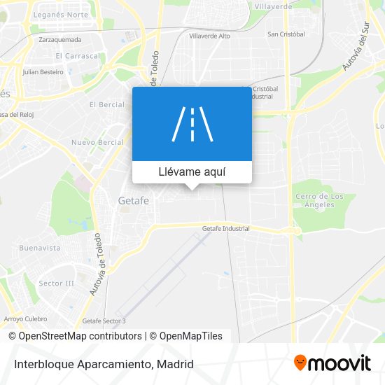 Mapa Interbloque Aparcamiento