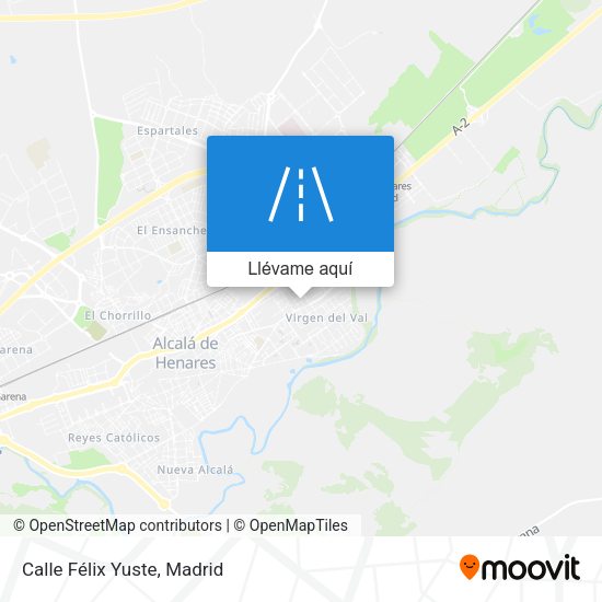 Mapa Calle Félix Yuste