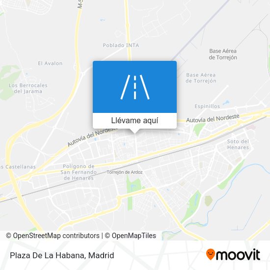 Mapa Plaza De La Habana