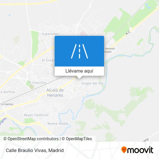 Mapa Calle Braulio Vivas
