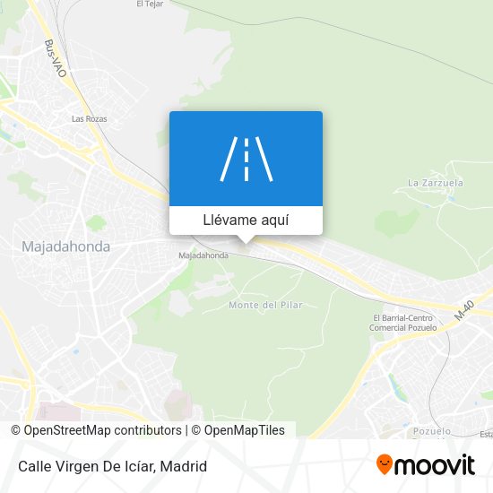 Mapa Calle Virgen De Icíar