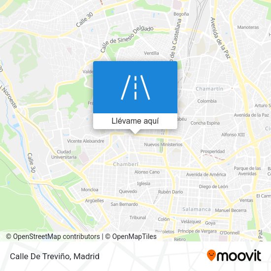 Mapa Calle De Treviño