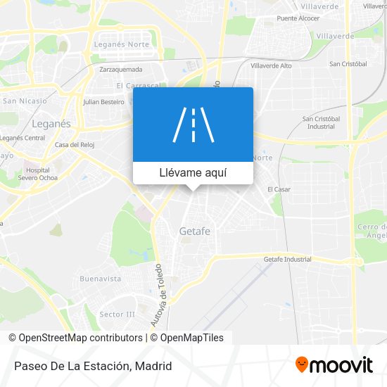 Mapa Paseo De La Estación