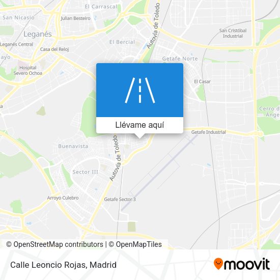 Mapa Calle Leoncio Rojas