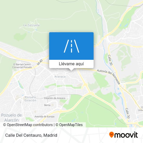 Mapa Calle Del Centauro