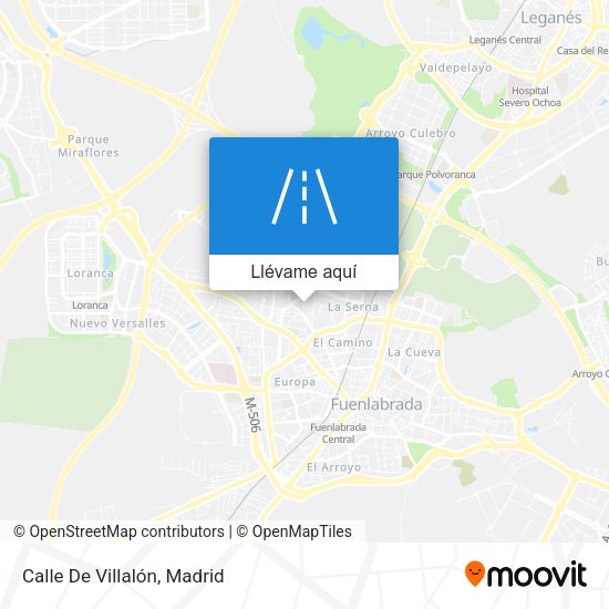 Mapa Calle De Villalón