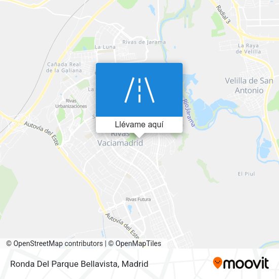 Mapa Ronda Del Parque Bellavista