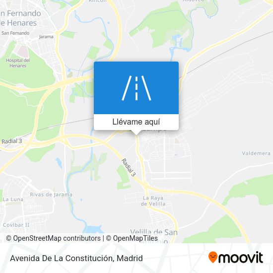 Mapa Avenida De La Constitución