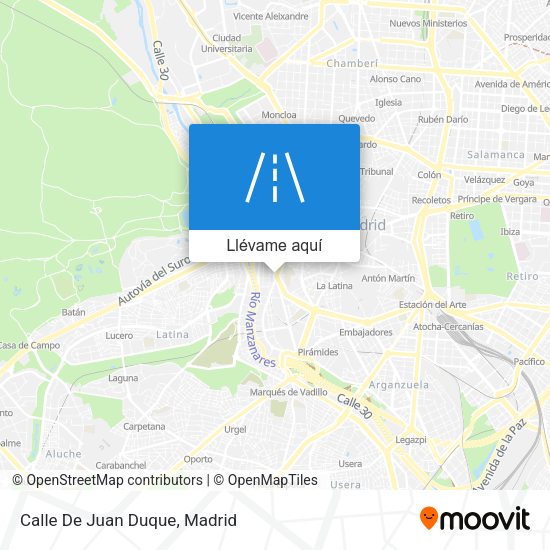 Mapa Calle De Juan Duque