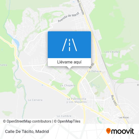 Mapa Calle De Tácito
