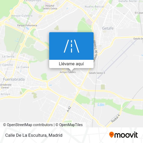 Mapa Calle De La Escultura