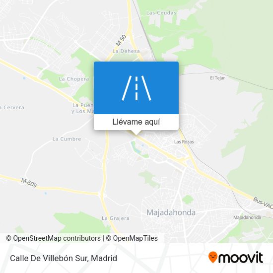 Mapa Calle De Villebón Sur