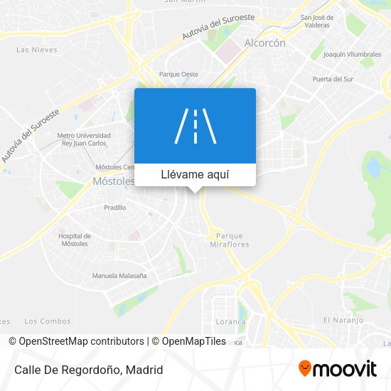 Mapa Calle De Regordoño