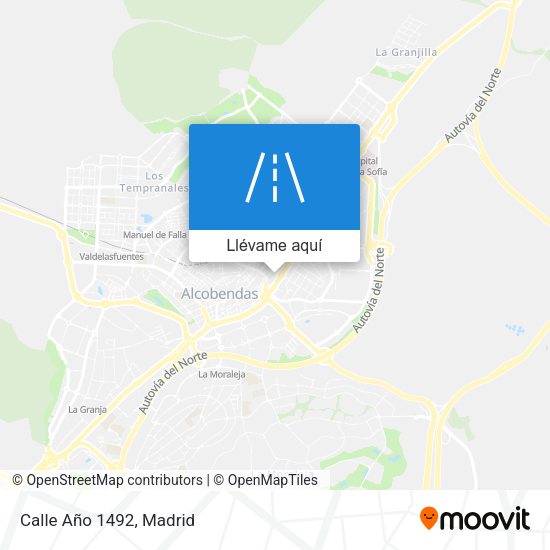 Mapa Calle Año 1492