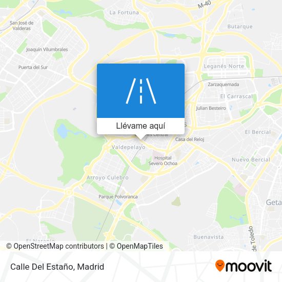 Mapa Calle Del Estaño
