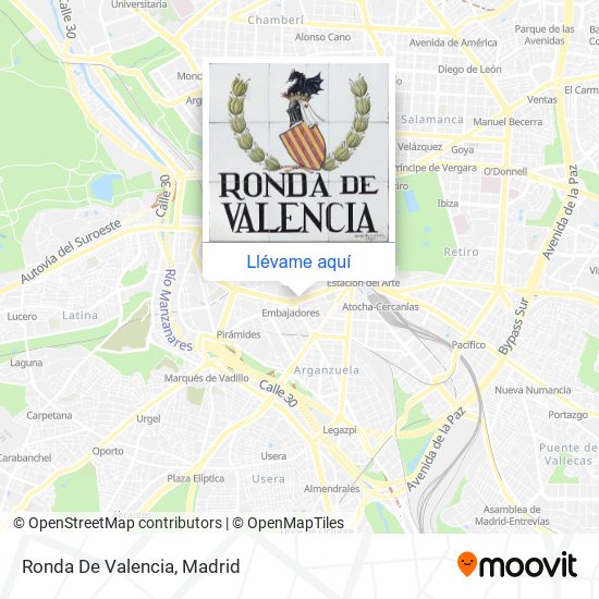 Mapa Ronda De Valencia