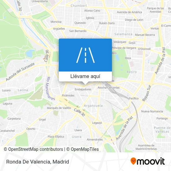 Mapa Ronda De Valencia