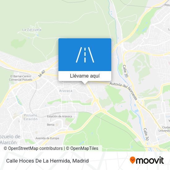 Mapa Calle Hoces De La Hermida