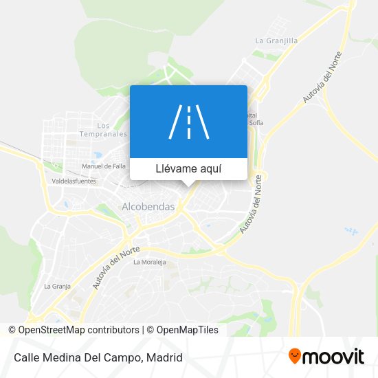 Mapa Calle Medina Del Campo