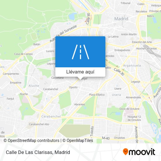 Mapa Calle De Las Clarisas