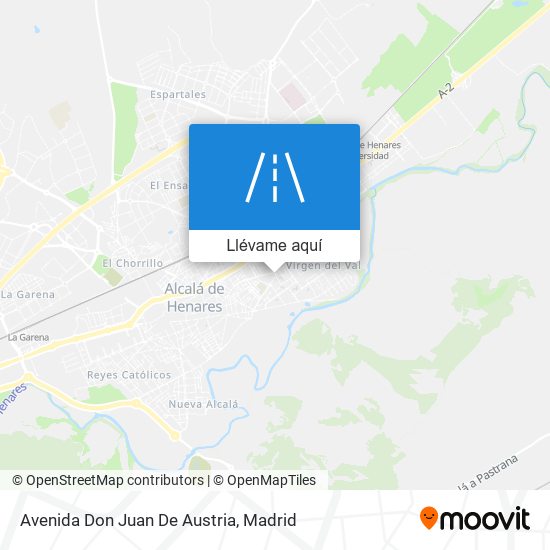 Mapa Avenida Don Juan De Austria