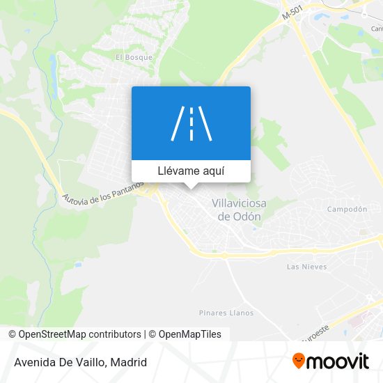 Mapa Avenida De Vaillo