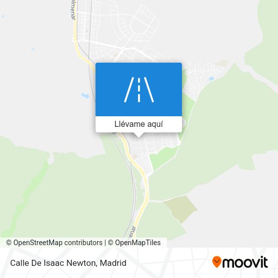 Mapa Calle De Isaac Newton
